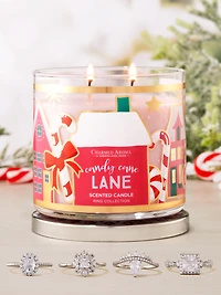 Candy Cane Lane Candle - Ring Collection