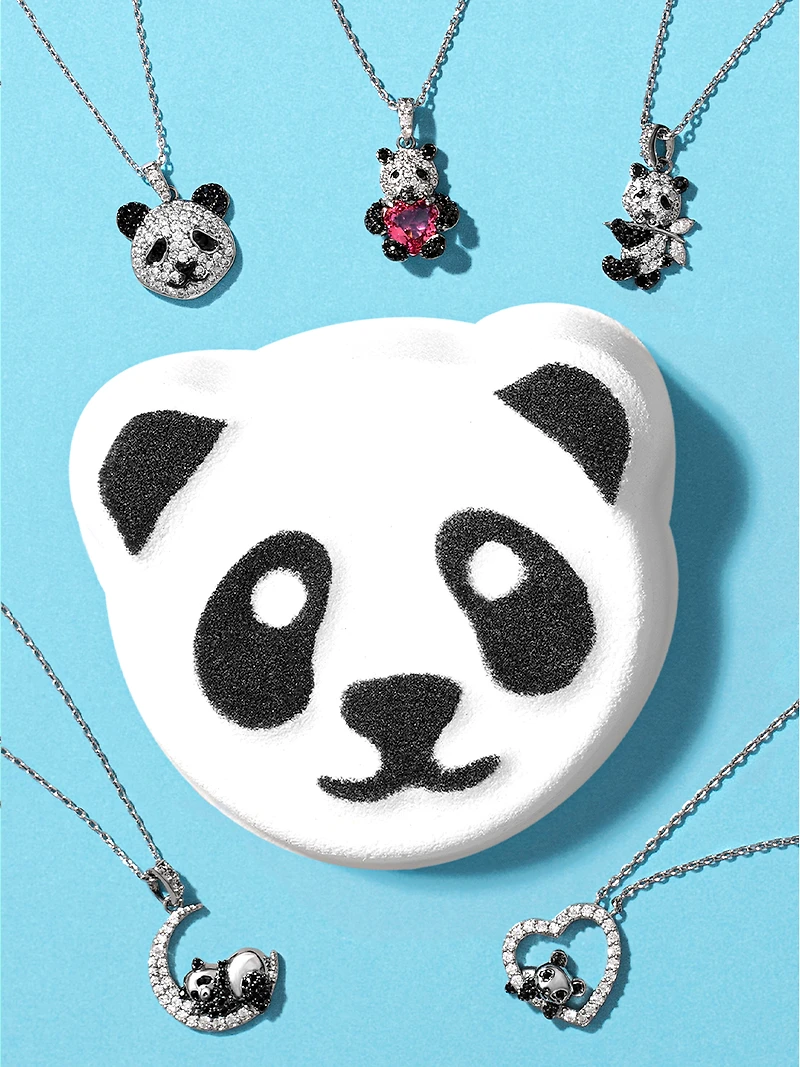 Panda Bath Bomb - Panda Necklace Collection