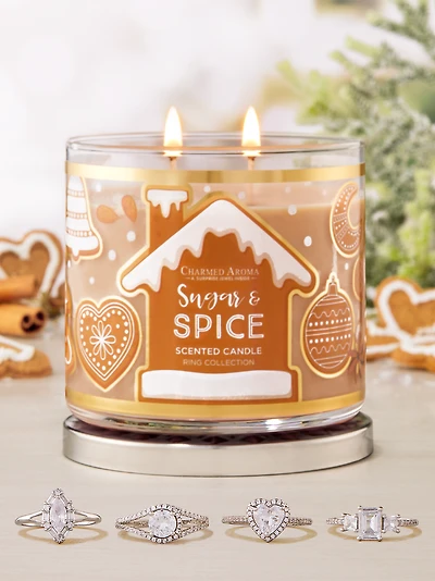 Sugar & Spice Candle - Surprise Ring Collection