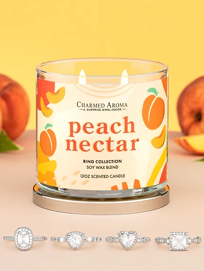 Peach Nectar Candle - Ring Collection