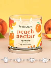 Peach Nectar Candle - Ring Collection