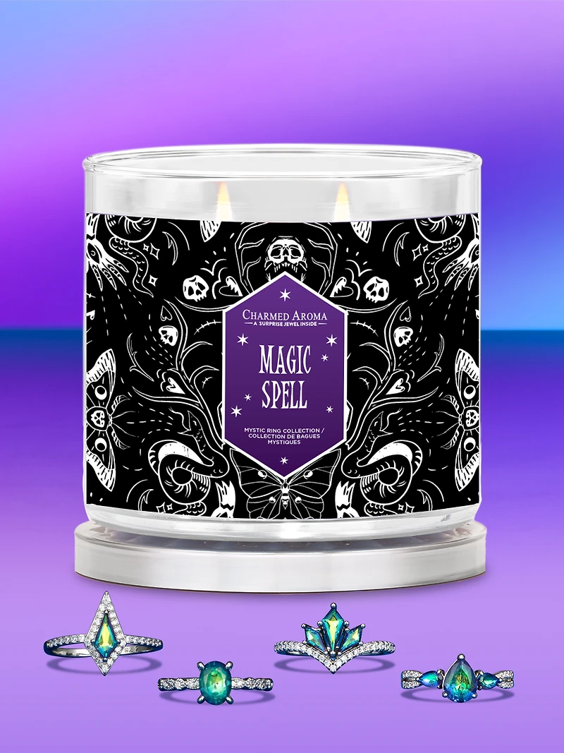 Magic Spell Candle - Mystic Ring Collection