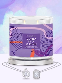 Vanilla Bean Cupcake Candle - Necklace Collection