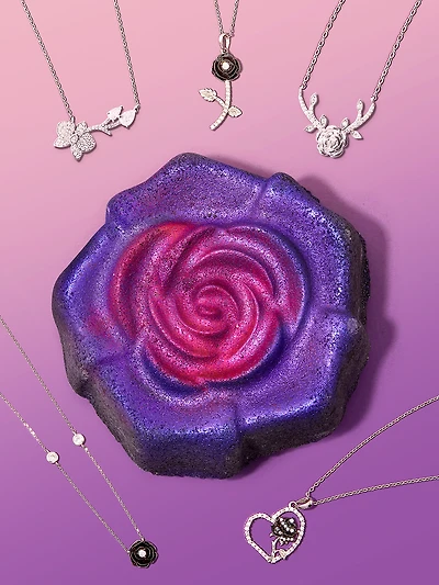 Black Rose - Black Rose Necklace Collection