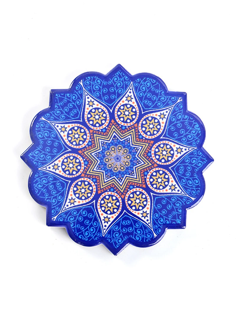 Mandala Ceramic Coaster