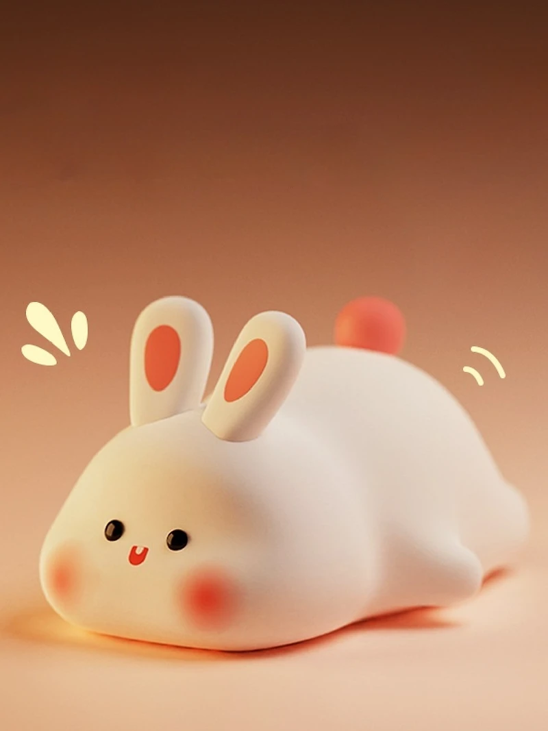 Touch Sensor Rabbit LED Night Light