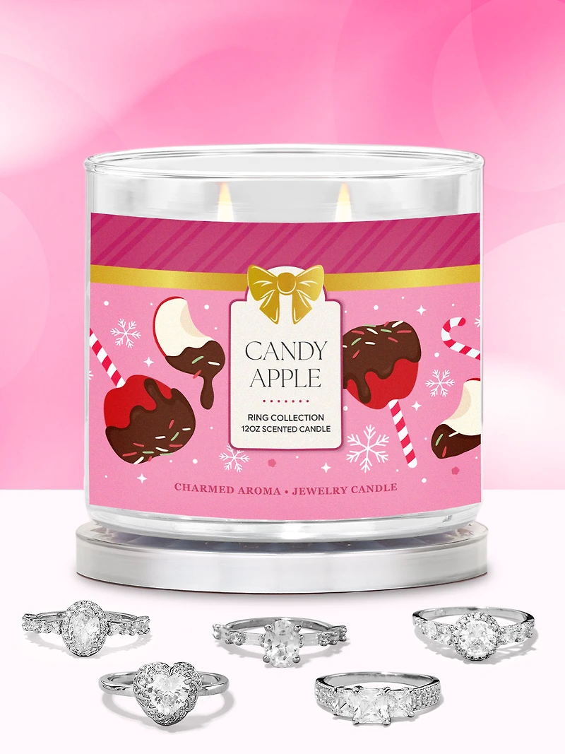 Candy Apple Candle - Ring Collection