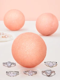 Rose Gold Bath Bomb - Ring Collection