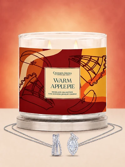 Warm Apple Pie Candle - Necklace Collection