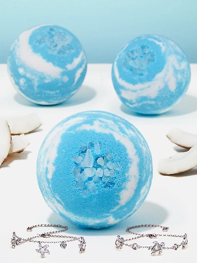 Coconut Vanilla Bath Bomb - Anklets Collection
