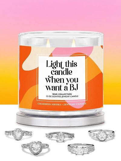 Light this Candle When You Want a BJ - Ring Collection