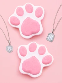 Paw Bath Bomb - Necklace Collection