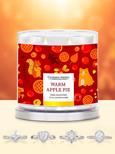 Warm Apple Candle - Ring Collection
