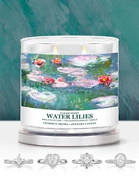 Water Lilies Candle - Ring Collection