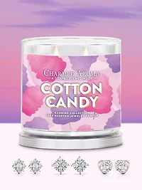Cotton Candy Candle - Earring Collection