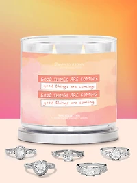 Good Things Are Coming Candle - Ring Collection