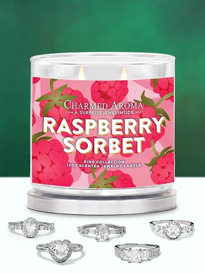 Raspberry Sorbet Candle - Ring Collection
