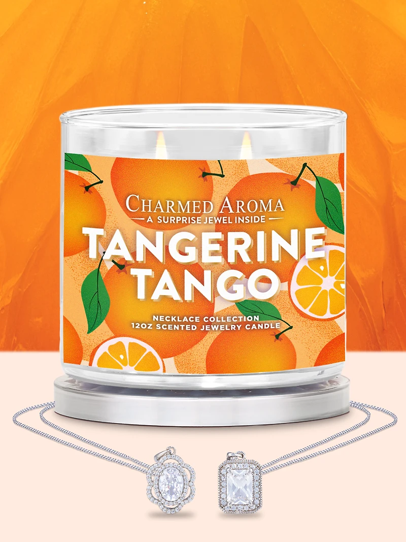 Tangerine Tango Candle - Necklace Collection