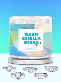 Warm Vanilla Sugar Candle - Ring Collection