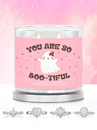 You are so Boo-tiful Candle - Ring Collection
