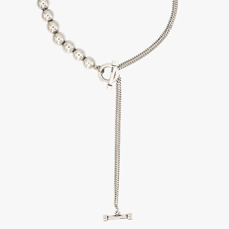 Collar Cadena Bolas Multi