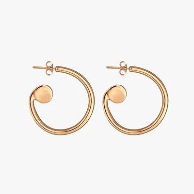 Pendientes aro Voluta