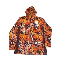 Benditto UV Rashguard Longsleeve Hooded / Face Mask (Orange)