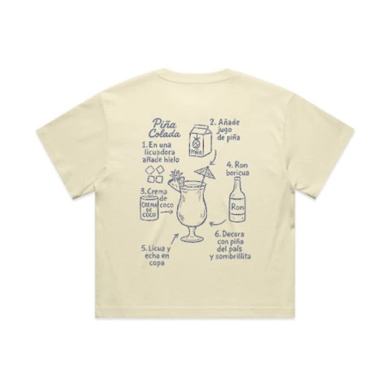 Piña Colada crop top