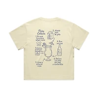 Piña Colada crop top