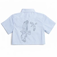 Camisa A cada Guaraguao croptop