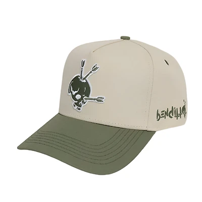 Benditto Hat (Ivory / Green)