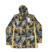 Benditto UV Rashguard Longsleeve Hooded / Face Mask (eucalyptus|Yellow)