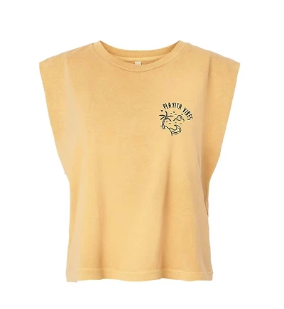 Playita Vibes (Heavyweight women Muscle Tee)
