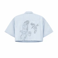 Camisa A cada Guaraguao croptop