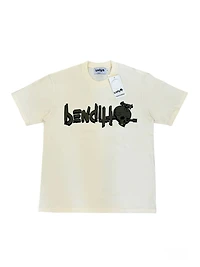 Benditto Logo Tee (Ivory-Green)