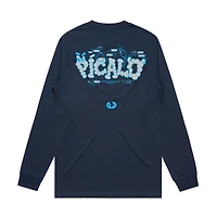 DNE navy long sleeve (T-shirt)