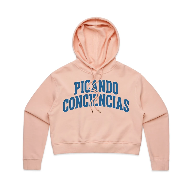 PC Coral (Crop-Hoodie)