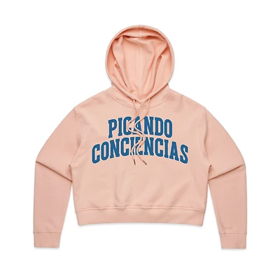 PC Coral (Crop-Hoodie)