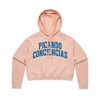 PC Coral (Crop-Hoodie)