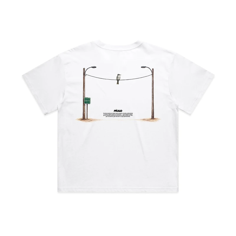 El Pitirre Velando crop top