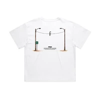 El Pitirre Velando crop top