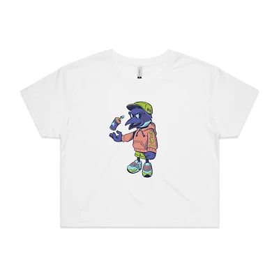 Ilustración Pitirre (Croptop)