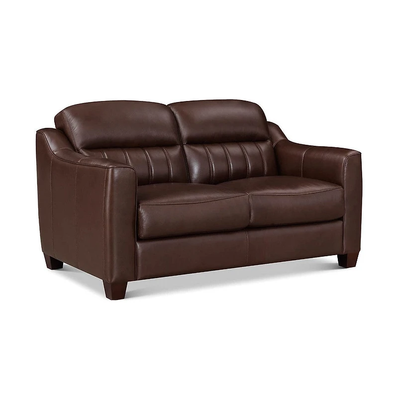 Nolan Genuine Leather Loveseat