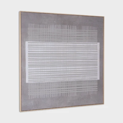 Interlaced, Hand Painted Canvas