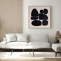 Pillars I, Hand Painted Canvas