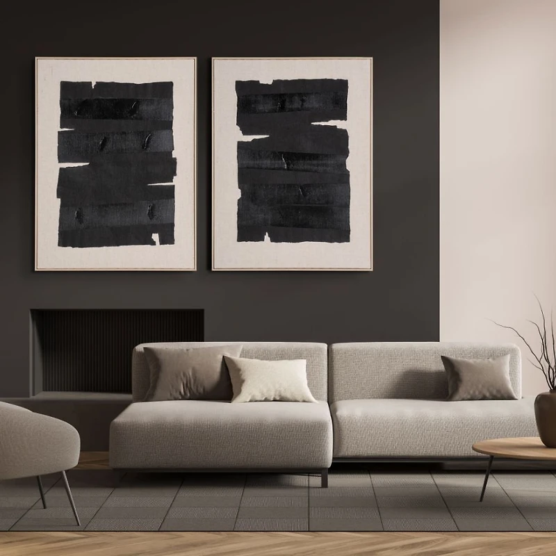 Abstract Disarray I, Hand Painted Canvas