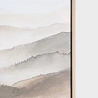Misty Mountains, Hand Painted Canvas