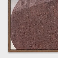 Layered Earth II, Hand Painted Canvas