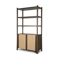 Bondi 2 Door Open Shelving Unit