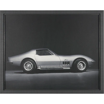 Corvette Stingray by Tal Paz-Fridman Framed Art Print under Glass